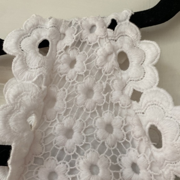 Lilly Pulitzer Womens Dress Size 4 Bridal Collection White Lace Reeve Daisy Shif - Picture 8 of 16